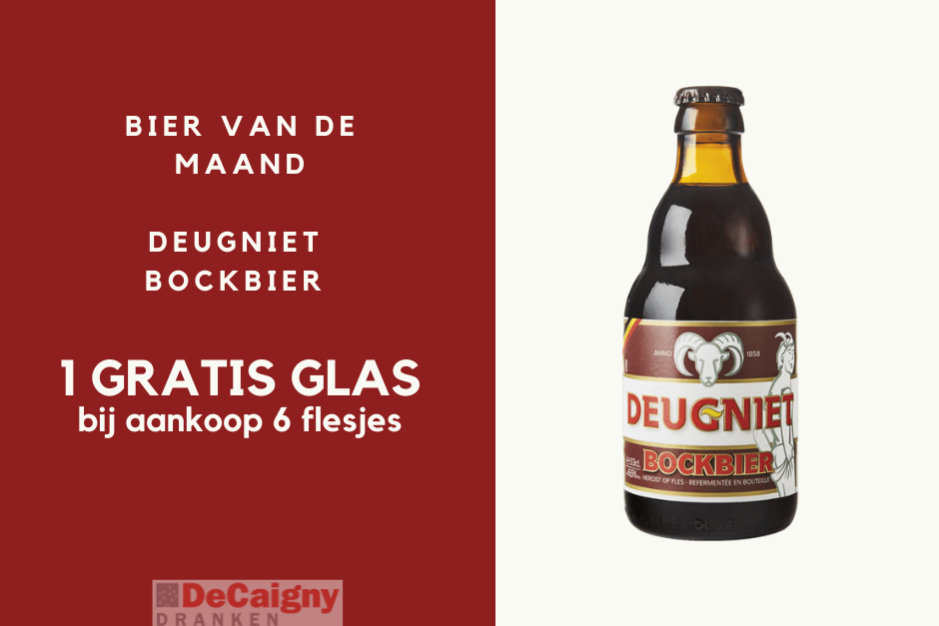Zenuwinzinking Wreed Vooruit Bier van de maand: Deugniet Bockbier - Decaigny Dranken